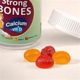 Mango strawberry calcium gummies