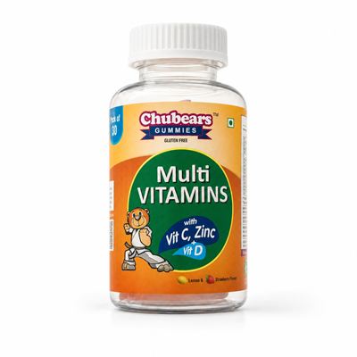 Chubears Multivitamin Gummies, bottle of 30